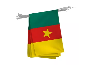 Guirlande du Cameroun en maille polyester 115 g/m²