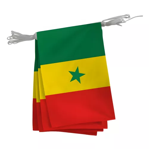 Guirlande du Sénégal en maille polyester