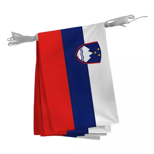 Guirlande Slovénie en maille polyester 115 g/m²
