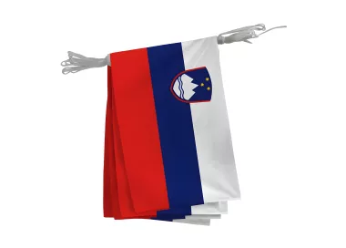 Guirlande Slovénie en maille polyester 115 g/m²