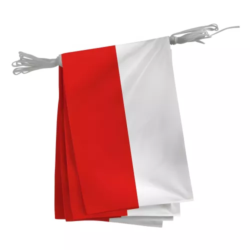 Guirlande Pologne en maille polyester 20 x 30 cm