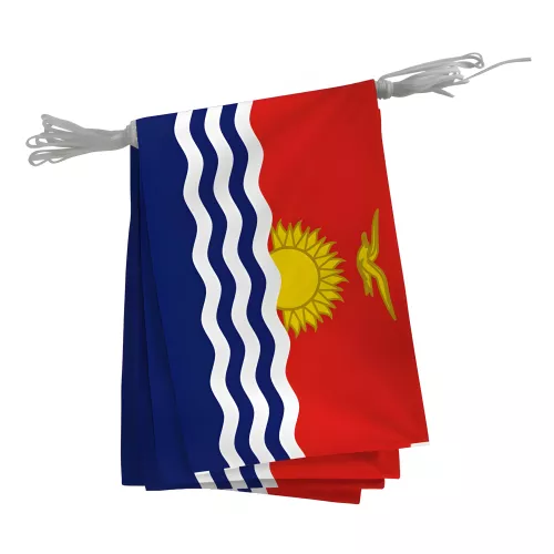 Guirlande Kiribati en maille polyester 20 x 30 cm