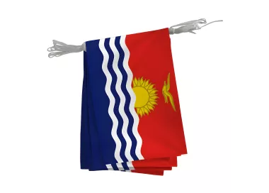 Guirlande Kiribati en maille polyester 20 x 30 cm
