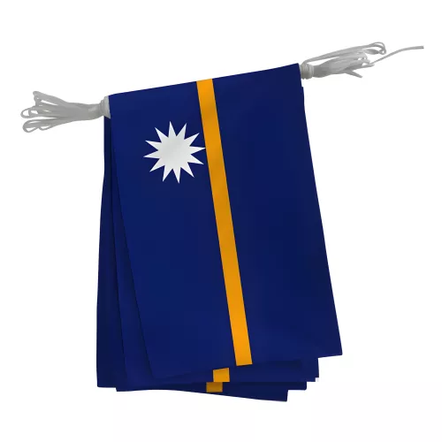 Guirlande Nauru en maille polyester 20 x 30 cm