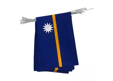 Guirlande Nauru en maille polyester 20 x 30 cm