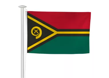 Pavillon Vanuatu pour mât de pavoisement