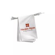 Guirlande du Conseil Départemental des Hautes-Alpes en polyester