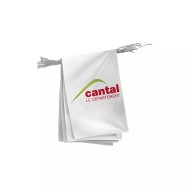 Guirlande du Conseil Départemental du Cantal en polyester