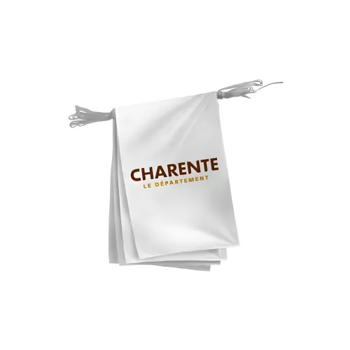 Guirlande Conseil Départemental Charente polyester 20 x 30 cm