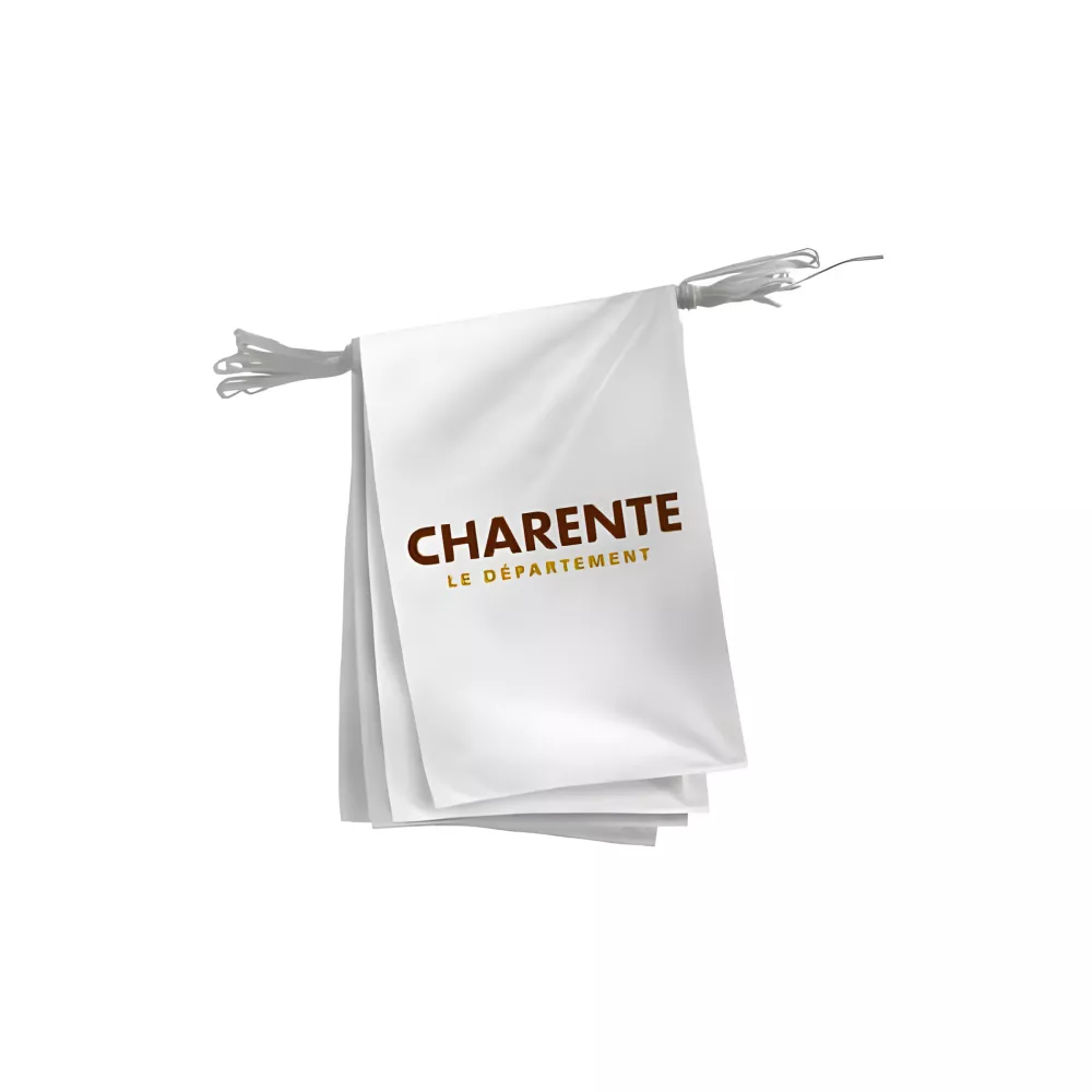 Guirlande Conseil Départemental Charente polyester 20 x 30 cm Guirlande Conseil Départemental Charente polyester 20 x 30 cm