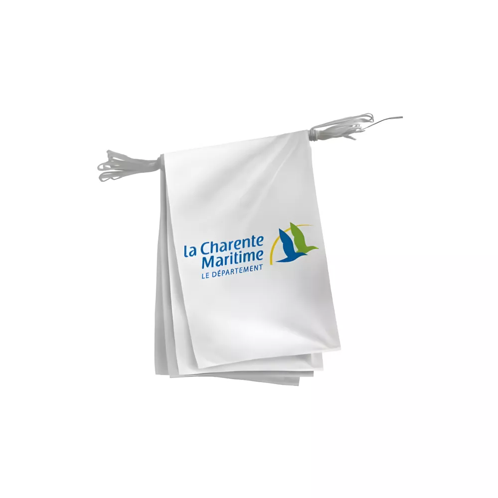 Guirlande Charente-Maritime en maille polyester 115 g/m² Guirlande Charente-Maritime en maille polyester 115 g/m²