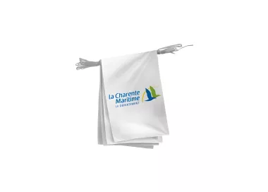 Guirlande Charente-Maritime en maille polyester 115 g/m²