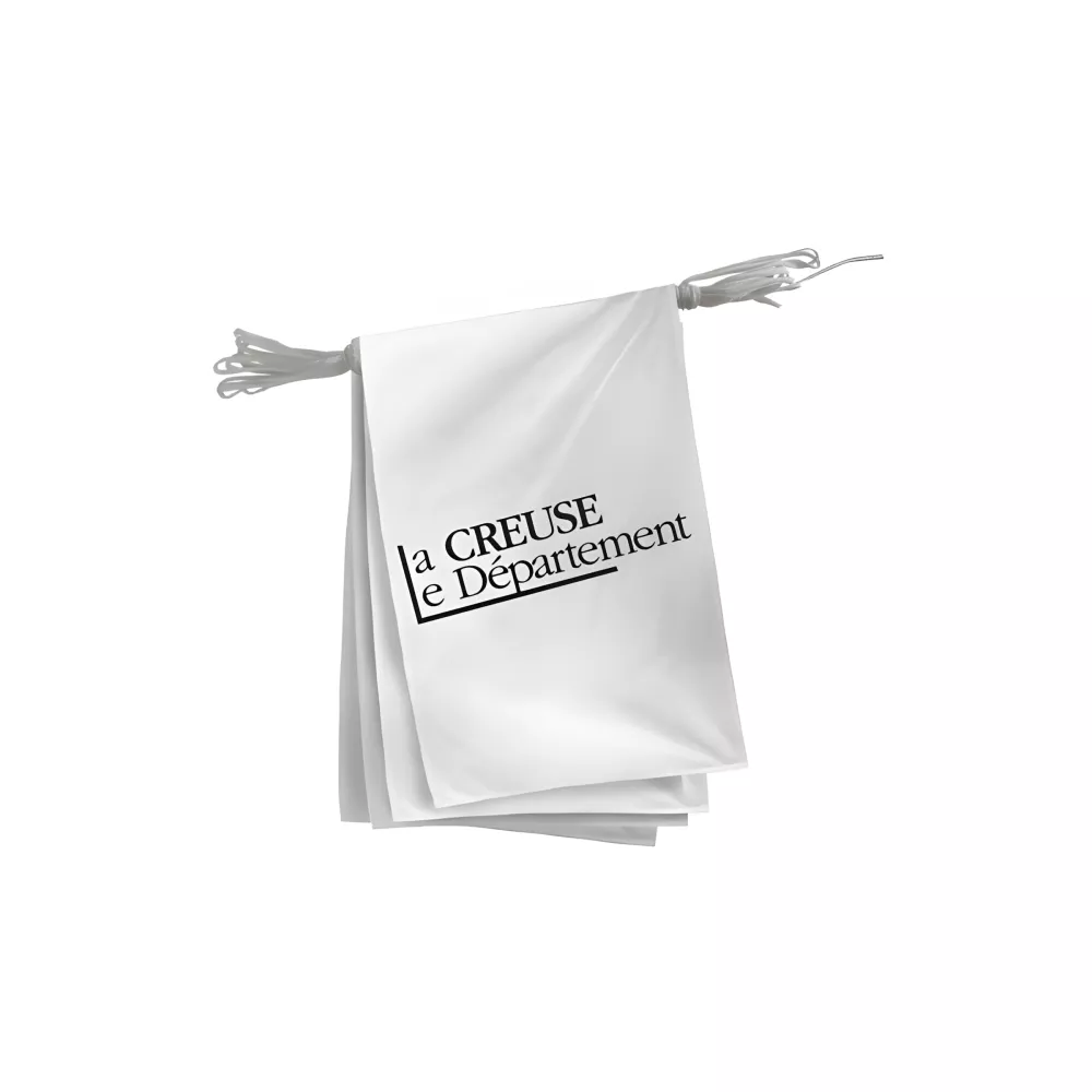 Guirlande Conseil Départemental Creuse en polyester 20 x 30 cm Guirlande Conseil Départemental Creuse en polyester 20 x 30 cm