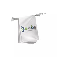 Guirlande du Conseil Départemental du Doubs en polyester