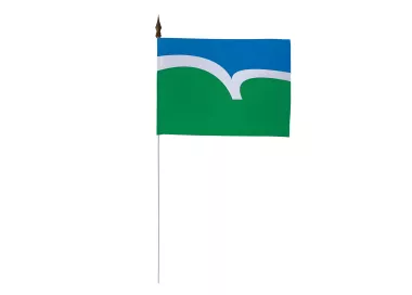 Drapeau de table Côtes d'Armor avec tige bronze