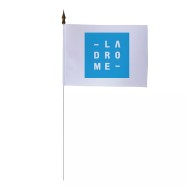 Drapeau de table Conseil Départemental Drôme 10 x 15 cm polyester