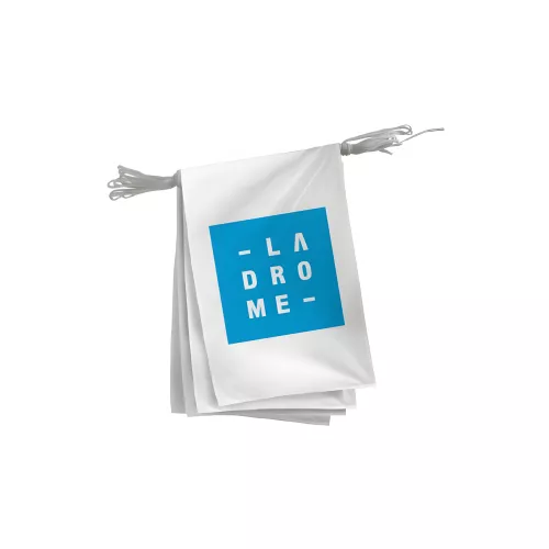 Guirlande du Conseil Départemental de la Drôme en polyester