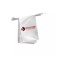 Guirlande du Conseil Départemental de la Gironde en polyester