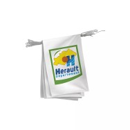 Guirlande du Conseil Départemental de l'Hérault en polyester