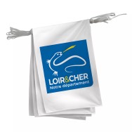 Guirlande du Conseil Départemental du Loir-et-Cher polyester