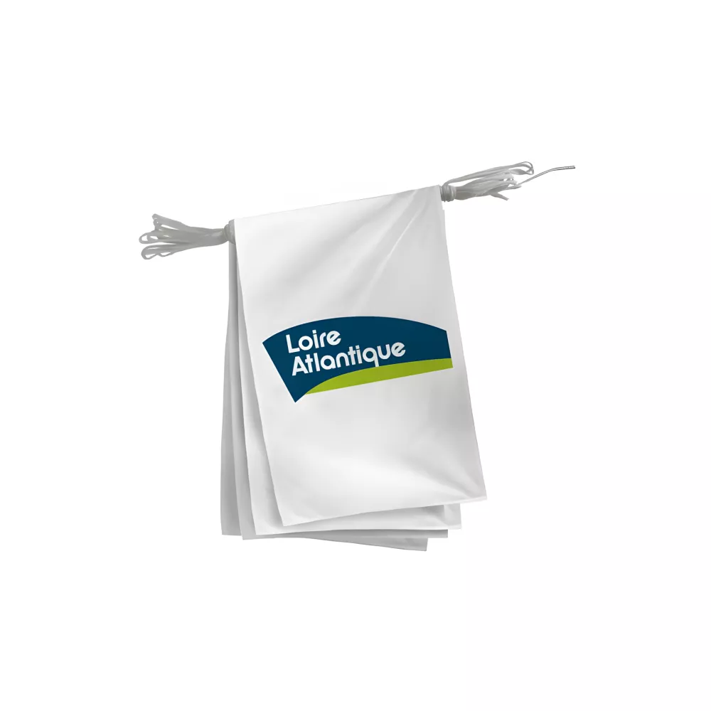 Guirlande Loire-Atlantique intérieur extérieur fanions 20 x 30 cm Guirlande Loire-Atlantique intérieur extérieur fanions 20 x 30 cm