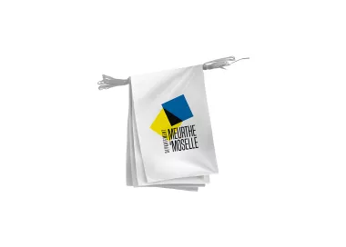 Guirlande Meurthe-et-Moselle en maille polyester 115 g/m²