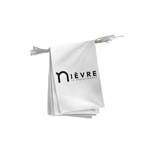 Guirlande du Conseil Départemental de la Nièvre polyester