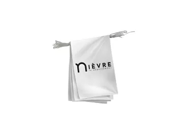 Guirlande du Conseil Départemental de la Nièvre polyester