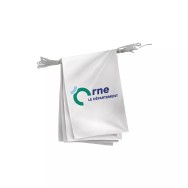 Guirlande du Conseil Départemental d'Orne en polyester