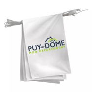 Guirlande du Conseil Départemental du Puy-de-Dôme en polyester