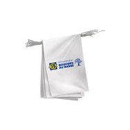 Guirlande du Conseil départemental des Bouches-du-Rhône en polyester