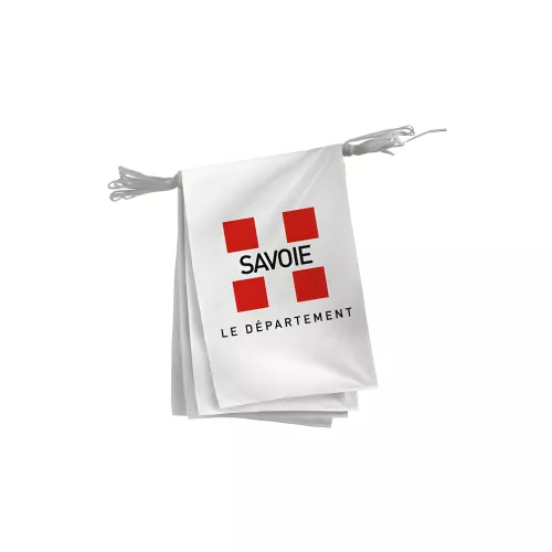 Guirlande du département de la Savoie en polyester