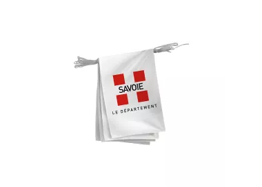 Guirlande du département de la Savoie en polyester