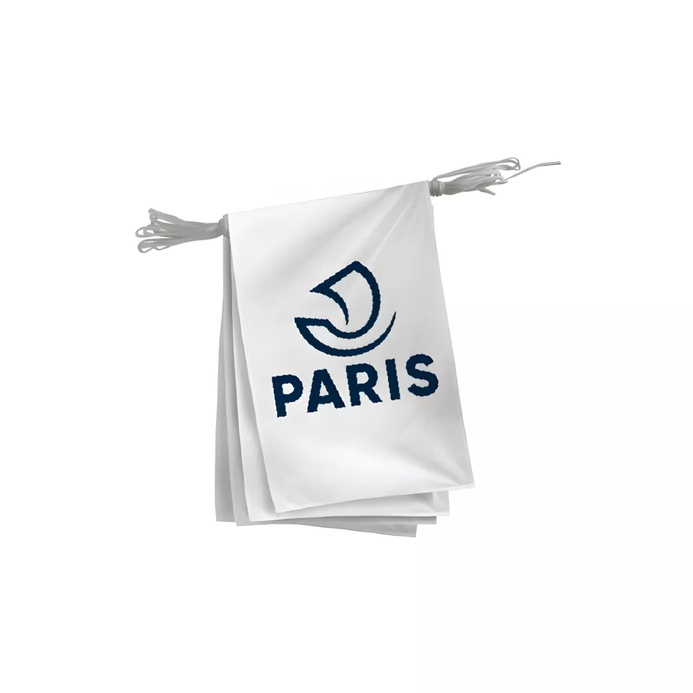 Guirlande du Conseil Départemental de Paris personnalisée