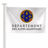 Pavillon du Conseil Départemental des Alpes-Maritimes en polyester