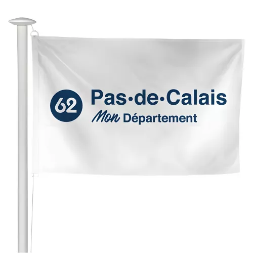 Pavillon du Conseil départemental du Pas-de-Calais en maille polyester