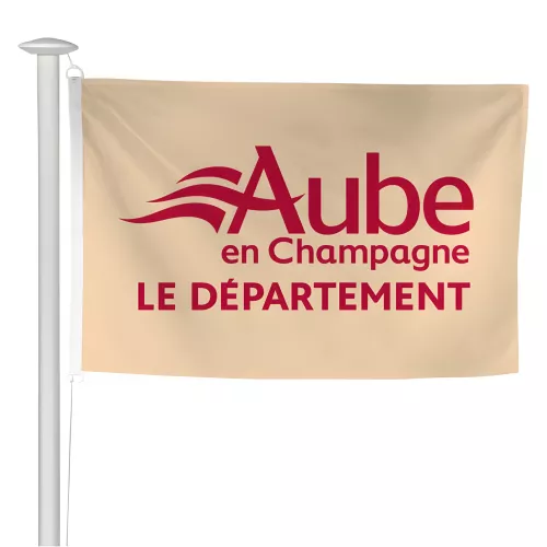 Pavillon du Conseil départemental de l'Aube polyester