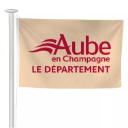 Pavillon du Conseil départemental de l'Aube polyester