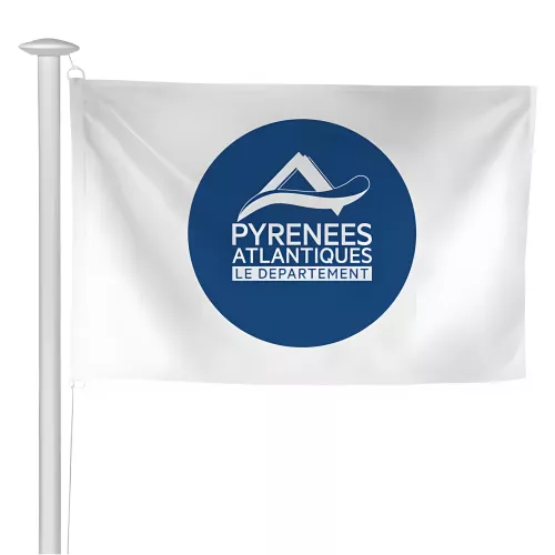 Pavillon Conseil Départemental Pyrénées-Atlantiques maille polyester
