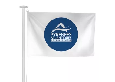 Pavillon Conseil Départemental Pyrénées-Atlantiques maille polyester