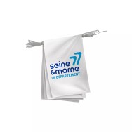 Guirlande Seine-et-Marne en maille polyester 115 g/m²