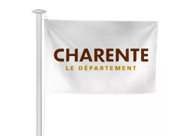 Pavillon du Conseil Départemental de la Charente polyester