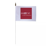 Drapeau de table Conseil Départemental Somme 10 x 15 cm polyester