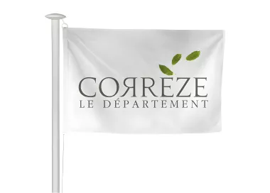 Pavillon institutionnel du Conseil Départemental de la Corrèze