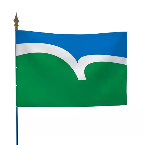 Drapeau du Conseil départemental des Côtes d'Armor en polyester