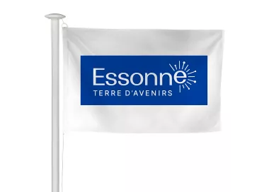 Pavillon du Conseil départemental de l'Essonne polyester