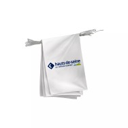 Guirlande Hauts-de-Seine en maille polyester 20 x 30 cm