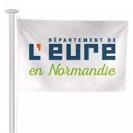 Pavillon du Conseil Départemental de l'Eure en polyester