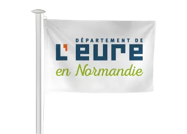 Pavillon du Conseil Départemental de l'Eure en polyester