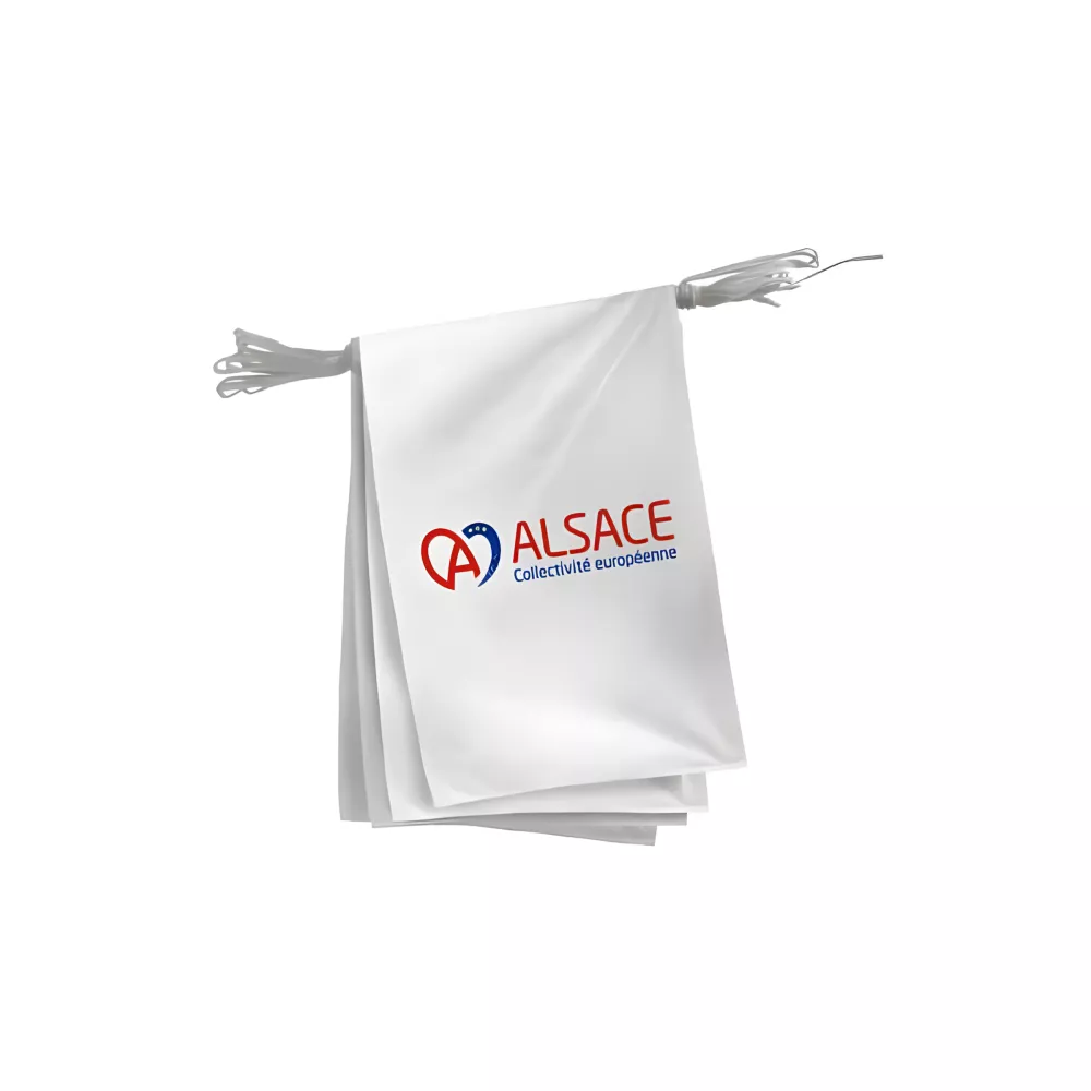 Guirlande Collectivité Européenne d'Alsace en polyester 20 x 30 cm Guirlande Collectivité Européenne d'Alsace en polyester 20 x 30 cm
